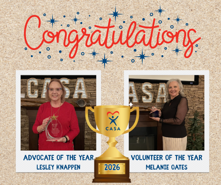 Advocate & Volunteer of the Year - 2026 - CASA of Walker, San Jacinto ...